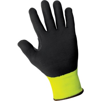 Global Glove Samurai Glove Tuffalene CR18NFT-R Amarillo/verde Grande HDPE Guantes resistentes a cortes - cr18nft-r lg