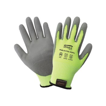 Global Glove Samurai PUG-517TS Cubierta de guardabarros ligera Grande Hilo/fibras Guantes resistentes a cortes - pug-517ts lg