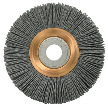 Weiler Nylox 31265 Cepillo de rueda - Rizado redondo Nailon cerda