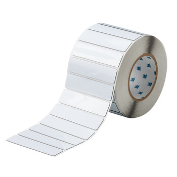 Imágen de Brady Blanco Poliéster Transferencia térmica THTEP-174-593-.5 Rollo de etiquetas para impresora de transferencia térmica troquelado (Imagen principal del producto)