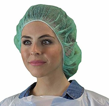 Imágen de Keystone Verde Universal Polipropileno Gorro de cofia (Imagen principal del producto)