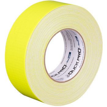 Shurtape Duck Pro PC 619 Amarillo fluorescente Cinta para ductos - 48 mm Anchura x 55 m Longitud - 9 mil Espesor - shurtape 105500