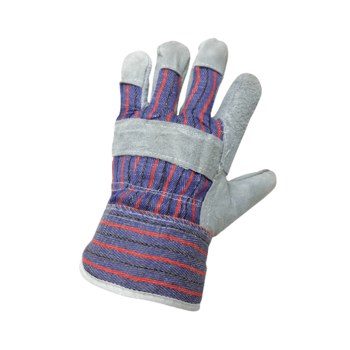 Global Glove 2350PP Azul/Gris Grande Cuero Guantes de trabajo - 2350pp lg