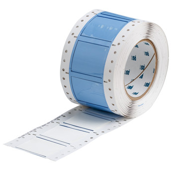Imágen de Brady Permasleeve Blanco Termocontraíble, Autoextinguible Transferencia térmica PS-1000-2-WT Manga para impresora de transferencia térmica troquelada (Imagen principal del producto)