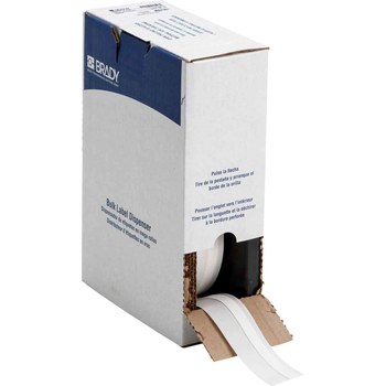 Imágen de Brady PermaSleeve Blanco Poliolefina termorretráctil Transferencia térmica BMC-7 Cinta termorretráctil para cables y alambres (Imagen principal del producto)