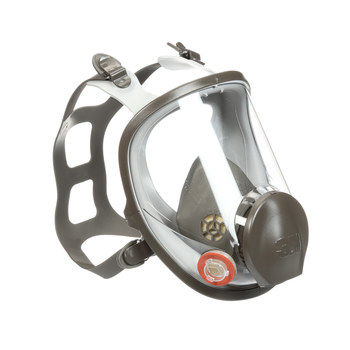3M 6000 Series 6700 Gray Small Silicone/Thermoplastic Elastomer Full Mask Facepiece Respirator