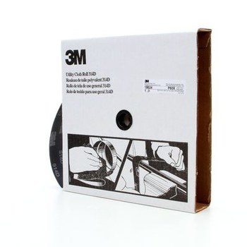 3M Rollo 19824 - 2 pulg. x 50 yd - Óxido de aluminio - P60 - Mediano