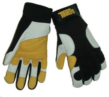 Imágen de Tillman TrueFit 1490 Perla/dorado XL Cuero/Spandex Grano Piel de cabra Cuero/Spandex Guantes de trabajo (Imagen principal del producto)