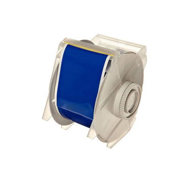 Imágen de Brady Azul Interior/exterior Vinilo Transferencia térmica 113128 Rollo de etiquetas para impresora de transferencia térmica continua (Imagen principal del producto)