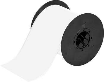 Imágen de Brady Workhorse Blanco mate Interior Poliéster Transferencia térmica B30C-4000-488 Rollo de etiquetas de identificación del producto (Imagen principal del producto)