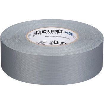 Shurtape Duck Pro PC 621 Plateado Cinta para ductos - 48 mm Anchura x 55 m Longitud - 11 mil Espesor - shurtape 105456