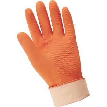 Global Glove Frogwear F180 Naranja XL Látex No compatible Guantes resistentes a productos químicos - acabado Grabado en diamante - Longitud 13 pulg. - 180f xl