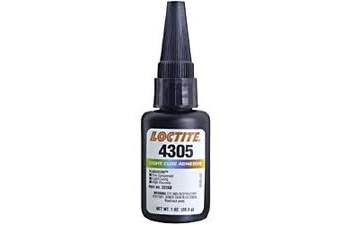 Loctite Flash Cure 4305 Adhesivo de cianoacrilato Transparente Líquido 1 oz - 32268