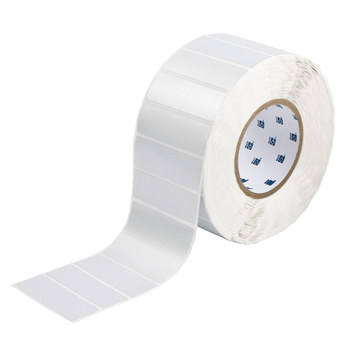 Imágen de Brady Plateado Poliéster Transferencia térmica THT-18-435-3 Rollo de etiquetas para impresora de transferencia térmica troquelado (Imagen principal del producto)