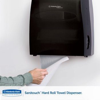 Kimberly-Clark Gris Dispensador de toallas de papel - 1 unidad por paquete - longitud total 16.13 pulg. - Ancho 12.63 pulg. - 09990