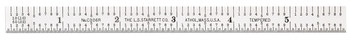 Imágen de Regla de acero totalmente flexible C306R-6 de Acero totalmente flexible 6 pulg. por de Starrett (Imagen principal del producto)