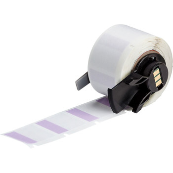 Imágen de Brady Morado, Transparente Vinilo Transferencia térmica M6-19-427-PL Etiquetas autolaminables para cables y alambres (Imagen principal del producto)