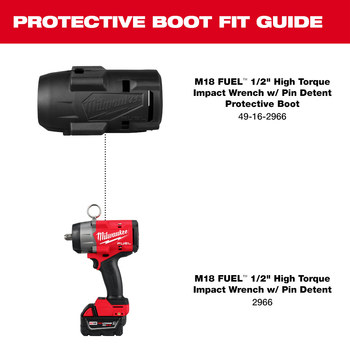 Milwaukee COMBUSTIBLE M18 Bota de llave de impacto de alto par - 49-16-2966