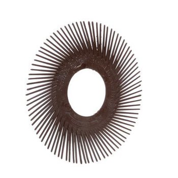 3M Scotch-Brite Cerámico Cepillo de cerdas radiales - Muy áspero grado - 27621