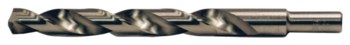 Cle-Line 1812 Heavy-Duty Taladro de longitud de Jobber - Corte de mano derecha - Punta Dividir 135° - Acabado Sorbete - Longitud Total 5.5 pulg. - Flauta Espiral - Acero De Alta Velocidad M42-Cobalto Del 8% - Vástago Reducido - C20654