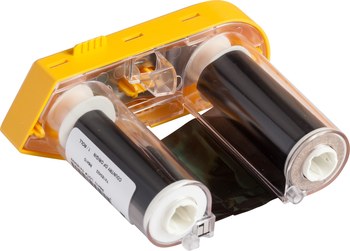 Imágen de Brady Negro Transferencia térmica M61-R6410 Cartucho de etiquetas para impresora de transferencia térmica continua (Imagen principal del producto)