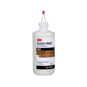 3M Scotch-Weld CA4 Adhesivo de cianoacrilato Transparente Líquido 1 lb Tubo - 96597