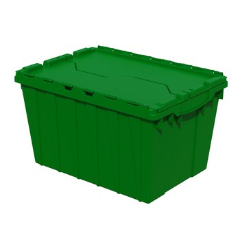 Imagen de Akro-mils 39120 Keepbox 12 gal 65 lb Verde Polímero de grado industrial Contenedor de tapa adjunto (Imagen principal del producto)