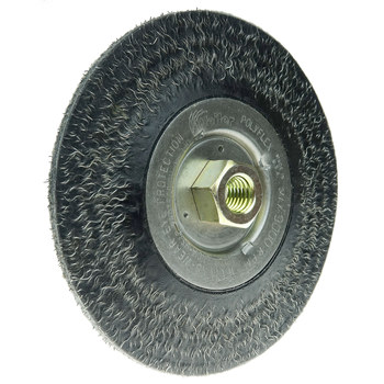 Weiler Polyflex 35206 Cepillo de rueda - Anudado encapsulado Acero cerda