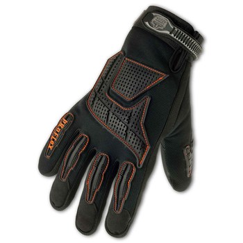 Ergodyne Proflex 9015F(x) Negro Mediano Cuero/POM/TPR Piel de cerdo Cuero/POM/TPR Guantes de trabajo - 720476-16233