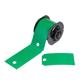 Imágen de Brady Verde Exterior Poliéster Transferencia térmica B30-255-851-GRN Etiquetas predimensionadas para impresoras (Imagen principal del producto)