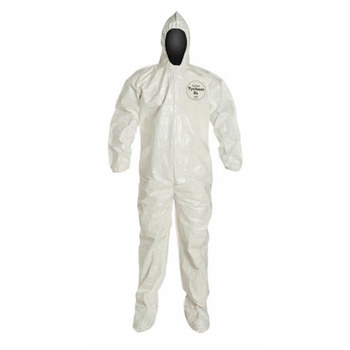 Imágen de Dupont Safespec Tychem 4000 Blanco 4XG Tychem 4000 Overoles resistentes a productos químicos (Imagen principal del producto)