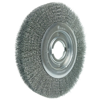Weiler 06160 Cepillo de rueda - Rizado Acero cerda
