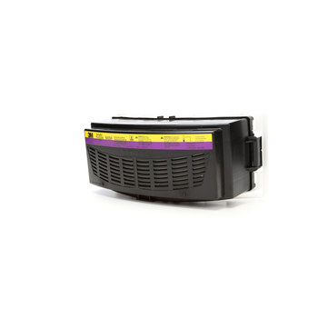 3M Versaflo TR-6530N Cartucho de filtro 37362 - Magenta/Amarillo - HEPA - Gas ácido protección