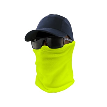 Bullhead Safety Amarillo/verde de alta visibilidad Polar Polaina térmica de alta visibilidad - Altura 10.25 pulg. - 810033-29368