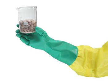Ansell AlphaTec Solvex 37-676 Verde 9 Nitrilo No compatible Guantes resistentes a productos químicos - Longitud 13 pulg. - 076490-17723