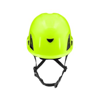 Bullhead Safety Clase C Casco HH-CH1-YG - 6 puntos Trinquete suspensión - Amarillo/verde de alta visibilidad - 29333