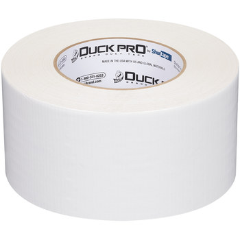 Shurtape Duck Pro PC 618C Blanco Cinta para ductos - 72 mm Anchura x 55 m Longitud - 10 mil Espesor - shurtape 105514