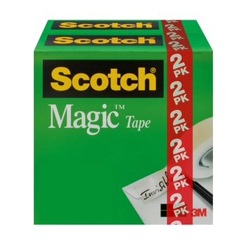 Imagen de 3M Scotch 810-2PK-TB Magic Cinta de oficina Transparente 98198 (Imagen principal del producto)