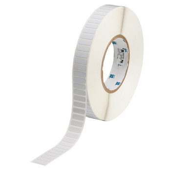 Brady UltraTemp THT-46-718-10 Rollo de etiquetas troqueladas para impresoras - 0.75 pulg. x 0.25 pulg. - Poliimida - Blanco - B-718