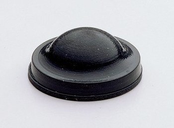 3M Bumpon SJ6125 Negro Parachoques/espaciador - 0.625 pulg. Anchura - 0.25 pulg. Altura - 26309
