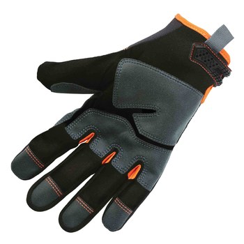 Ergodyne ProFlex 810 Negro/Naranja Grande Malla de poliéster Malla de poliéster Guantes de trabajo - 720476-17224