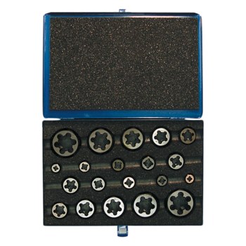 Imágen de Greenfield Threading 377 Corte de mano derecha Juego de Troqueles de roscado hexagonal 403595 (Imagen principal del producto)