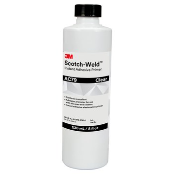 3M Scotch-Weld AC79 Primer adhesivo Transparente Líquido 8 fl oz Botella - 31389