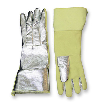 Imágen de Chicago Protective Apparel Kevlar/aramida aluminizado Kevlar/aramida aluminizado Guante resistente al calor (Imagen principal del producto)