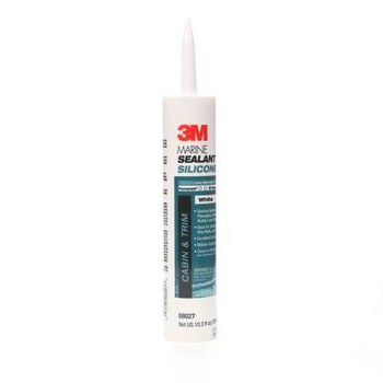 3M MG Sil Sellador de silicona Blanco Pasta 295 ml Cartucho - 08027