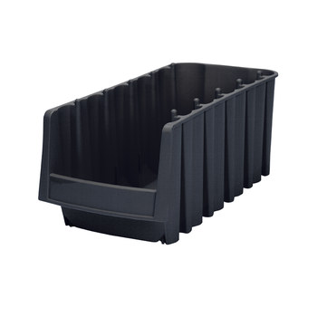 Imagen de Akro-mils 35 lb Negro Polímero de grado industrial Apilado Contenedor de almacenamiento (Imagen principal del producto)