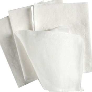 Kimberly-Clark Wypall X50 Limpiador 35025, Hydroknit, - 10 pulg. x 12.5 pulg. - Blanco