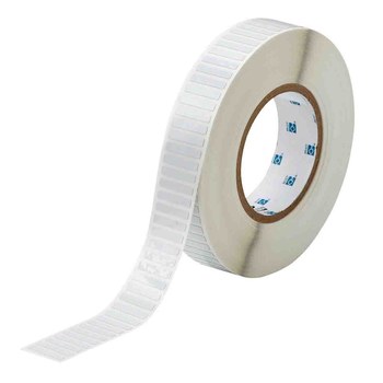 Brady UltraTemp THT-42-718-10 Rollo de etiquetas troqueladas para impresoras - 1 pulg. x 0.187 pulg. - Poliimida - Blanco - B-718
