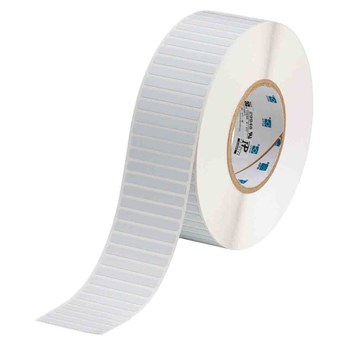 Brady UltraTemp THT-48-717-10 Rollo de etiquetas troqueladas para impresoras - 2 pulg. x 0.25 pulg. - Poliimida - Blanco - B-717
