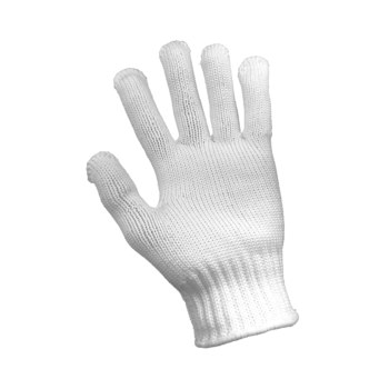 Global Glove N960 Blanco Grande Nailon Guantes de inspección - n960 lg